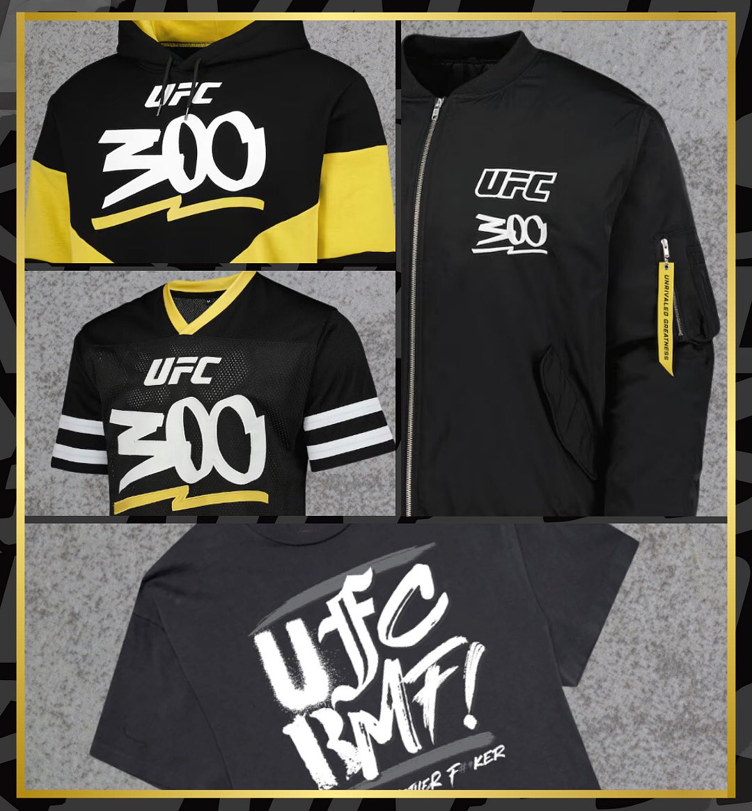 Gear up for #UFC300! 🙌 ⛓️ ufcstore.com/en/ufc-300/c-2… #UFC #UFCstore