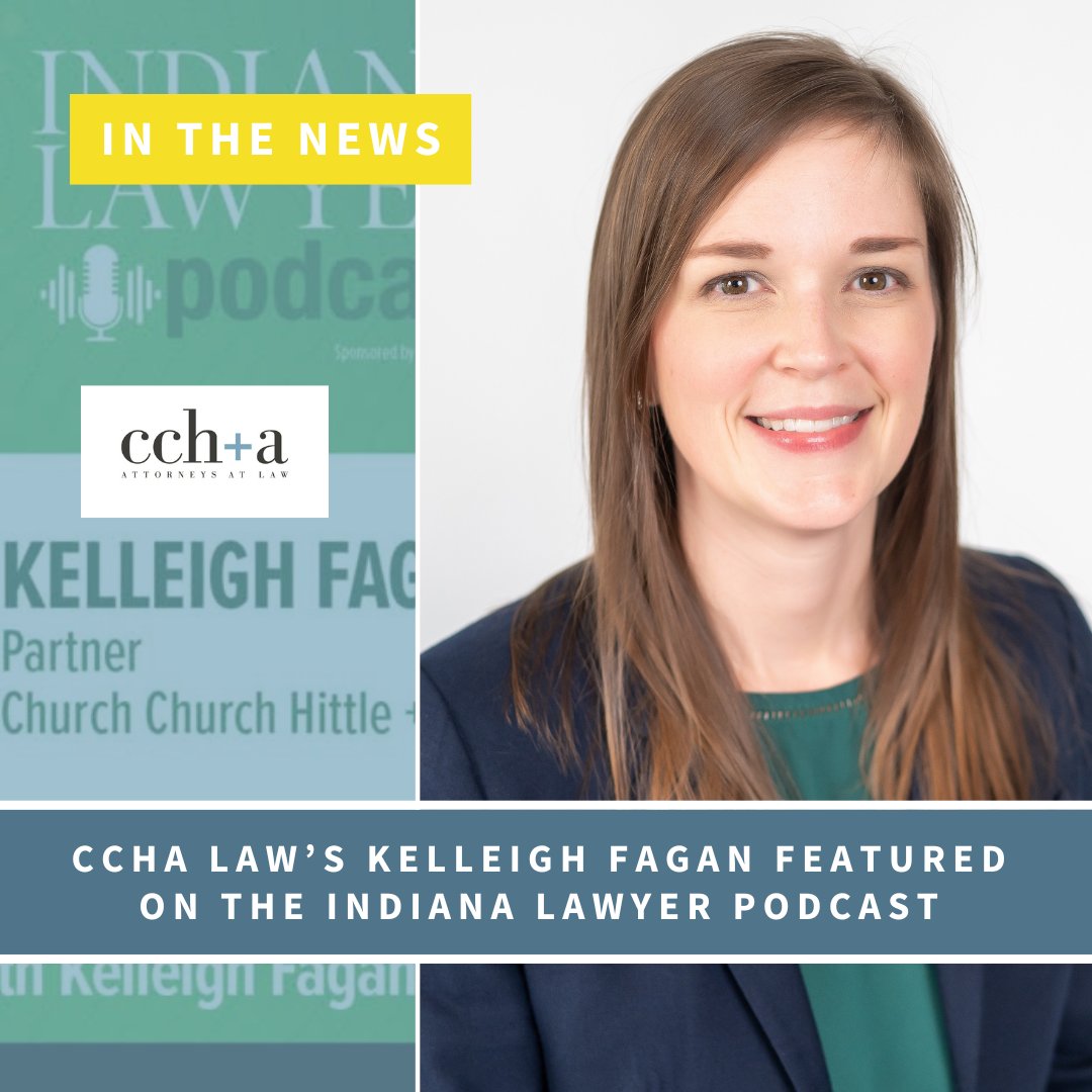 🎙️ Exciting News from #CCHALaw! 🌟 Our very own, Kelleigh Fagan, was recently featured on the @Indiana_Lawyer Podcast, to talk about the latest in sports law. Tune in at the 12:46 mark to hear her take on the world of sports law and how it's evolving. 🔊 indianalawyerpodcast.podbean.com/e/indiana-lawy…