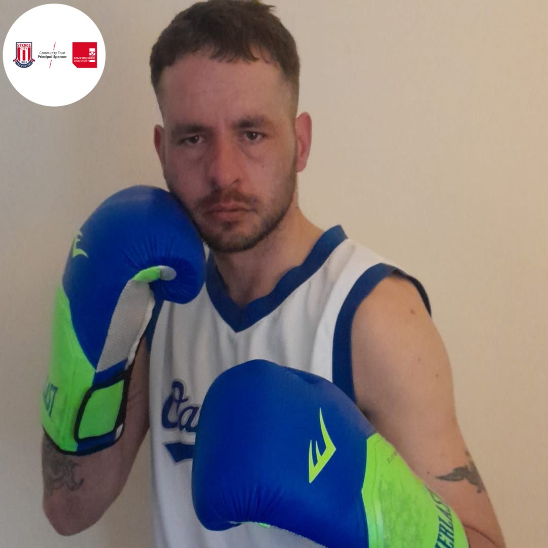 🥊 Introducing Jason 'The Chief' Thompson 🥊 Jason is the last of our fighters and he currently plays for the Stoke City Ability Counts senior team. He wants to give something back to the Trust after all of the support we've provided him with 🤗 Thank you Jason ❤️🤍