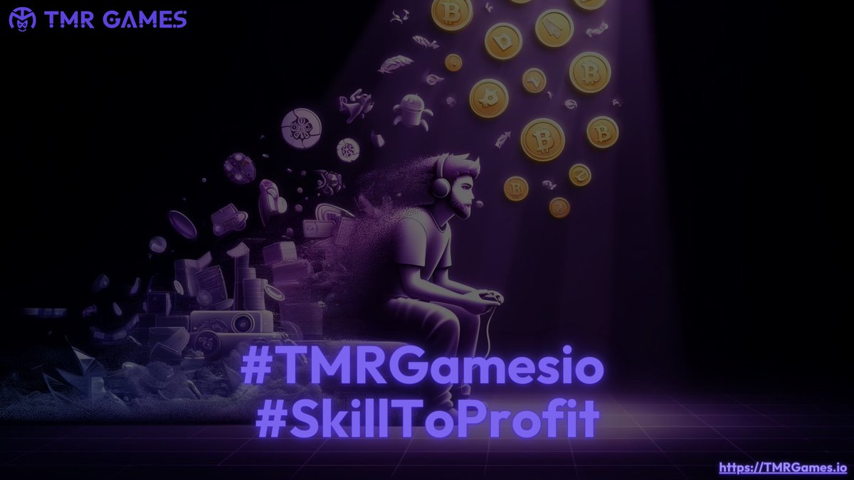 tmrgamesio's tweet image. Join the GameFi revolution with TMRGames.io! 🎮💰 Our platform turns your gaming skills into a valuable asset. Are you ready to play and profit? #GameFiRevolution #SkillToProfit