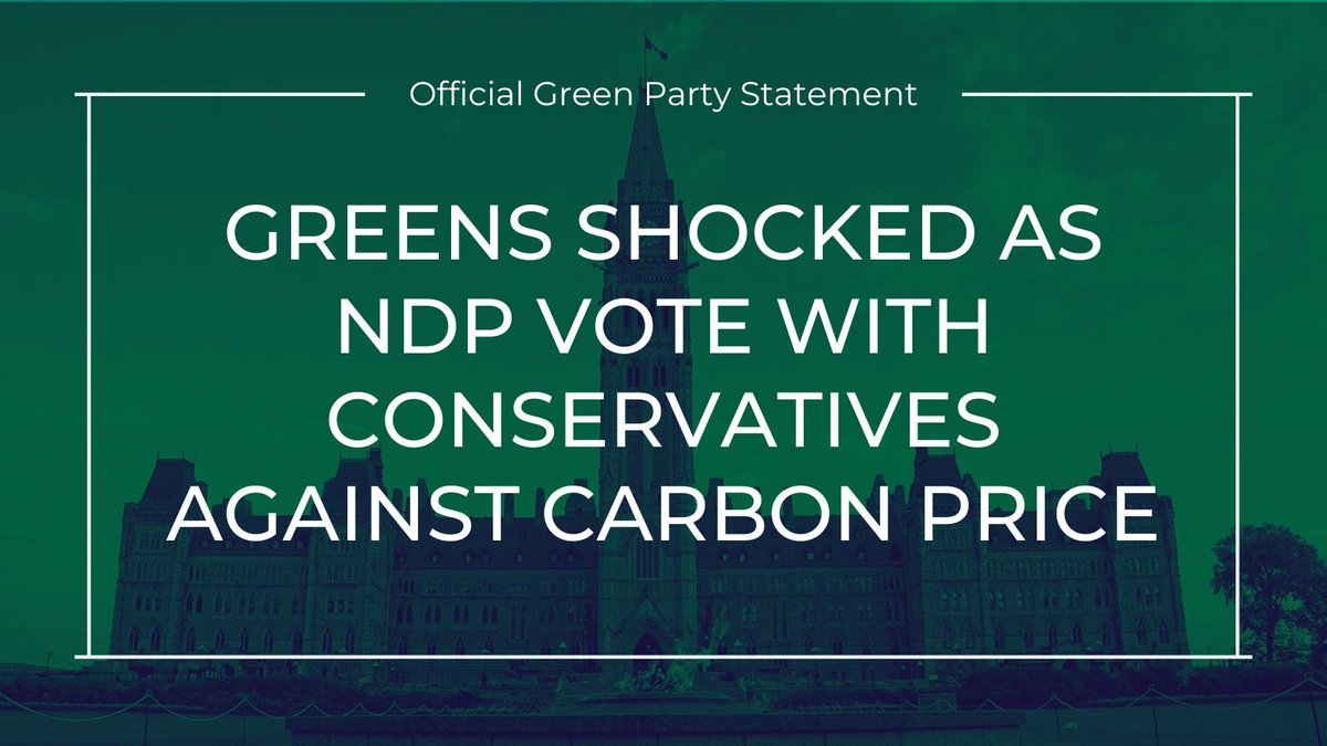 'They’re jumping on the easy bandwagon of false attacks on carbon pricing,' remarked Deputy Leader @j_pedneault buff.ly/3JfANxB