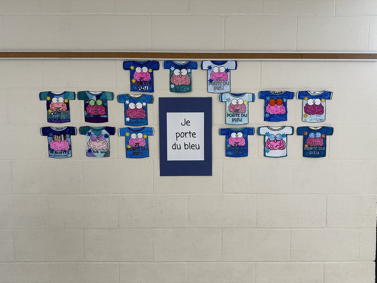 SJXXIIICES's tweet photo. Highlights from Autism Awareness Day/ Month at St. John XXIII. @YCDSB https://t.co/76CKgH3tY9