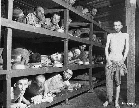 HolocaustMuseum's tweet photo. At age 16, Elie Wiesel was one of the more than 21,000 people liberated from Buchenwald #OTD in 1945. "I knew I would have to bear witness. Everyone who was there is a witness, and everyone who was there is a true witness," he told NPR in 1988. 📷: National Archives https://t.co/DVZ3lUnEsx