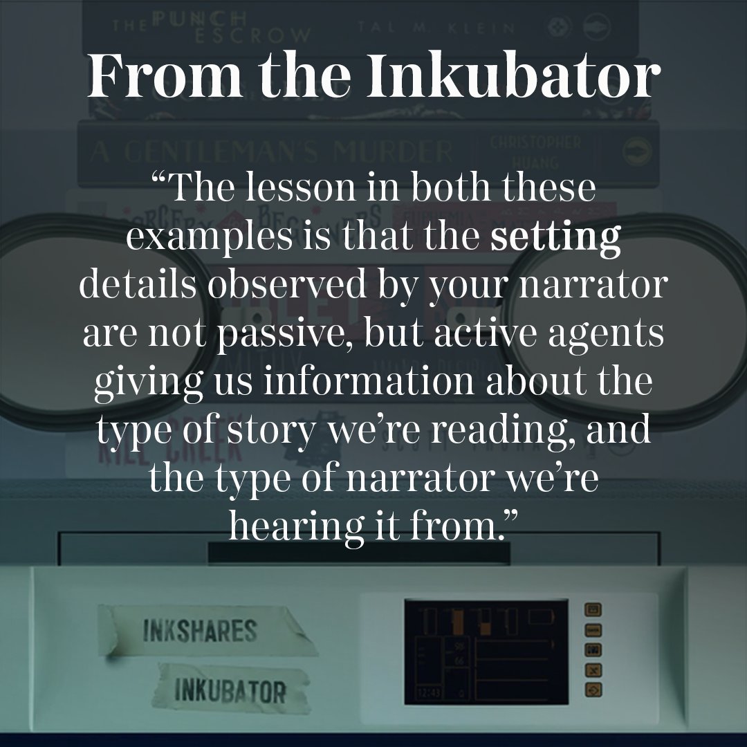 To wrap up our discussion of Setting as Tone over on the Inkubator, we’re looking at one final example from the pages of THE UNFORGIVEN DEAD by @FultonLRoss to illustrate the subtlety which you can infuse your setting with tone. inkshares.substack.com/p/wrapping-up-…