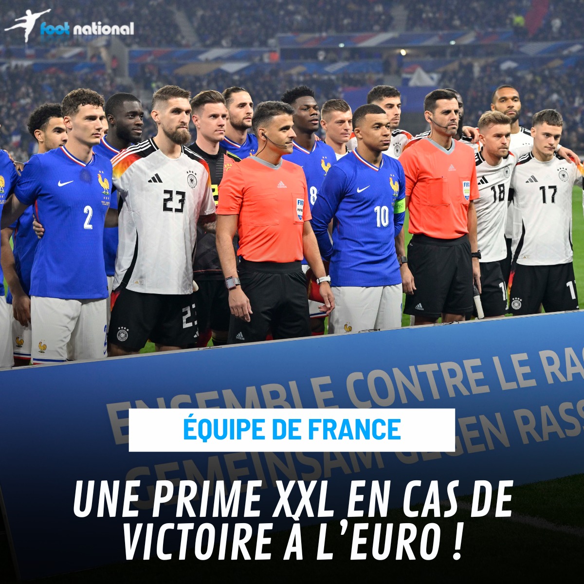 Droit à l'image, prime de victoire... les Bleus vont toucher le jackpot lors du championnat d'Europe 2024 en Allemagne (14 juin - 14 juillet) ! 🤑 👉 tinyurl.com/y52mrrtb