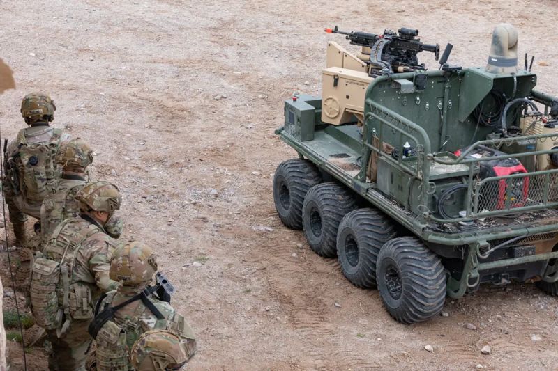 Robots are changing the U.S. Army's tactics. The Army is considering a plan to add a platoon of robots, the equivalent of 20 to 50 human soldiers, to its armored brigade combat teams, which are the service’s bread-and-butter, tank-backed infantry units. Here's how the…