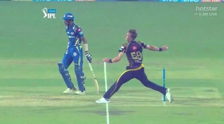 Just another day of Mumbai Indians rigging no ball.