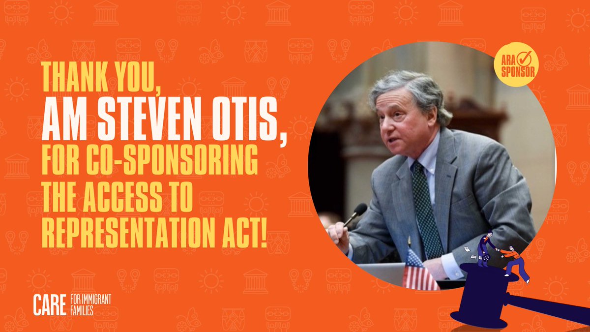 thenyic's tweet photo. Thank you @marcelaforny, @NYAMCunningham, @SteveOtis91, & @tonysimone, for co-sponsoring the #AccesstoRepresentation Act to establish a right to counsel for people in immigration court. Let's ensure $150M for immigration legal services is included in the FY25 NYS budget! #CARE4IF https://t.co/idmqq0jqXo