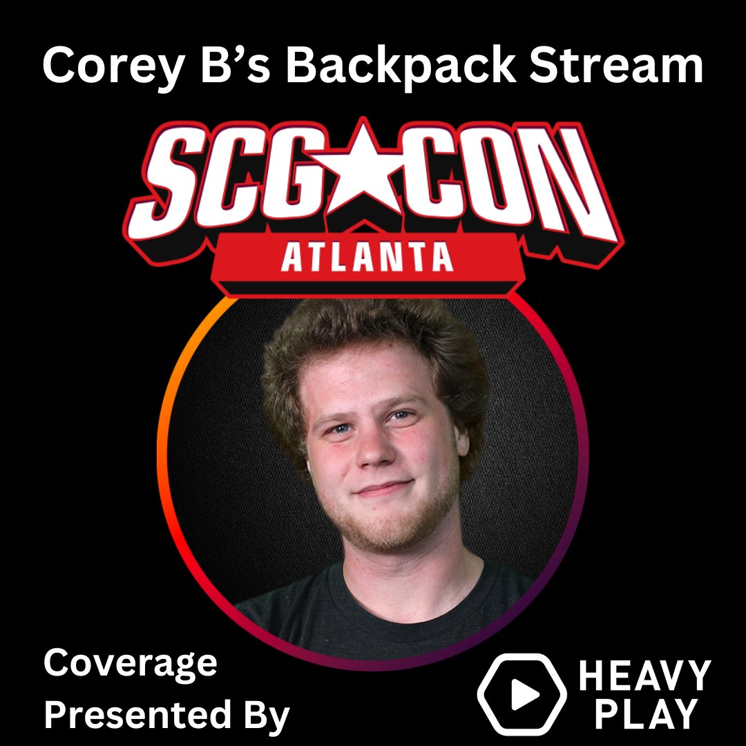 Can't make it to SCGCon Atlanta this weekend? Live vicariously through @CoreyBaumeister as he slings spells on stream! Coverage starts tomorrow 4/12 @ 1pm EST! 👉 twitch.tv/coreybmtg