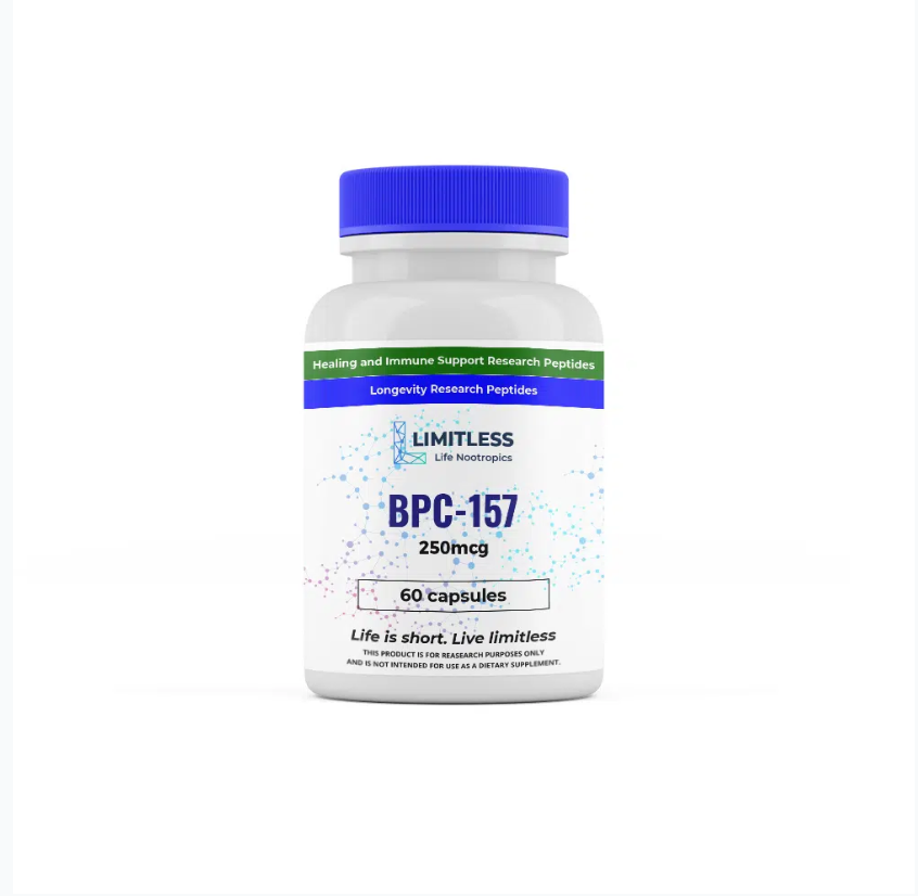 BPC-157 capsules are back in stock at Limitless Biotech