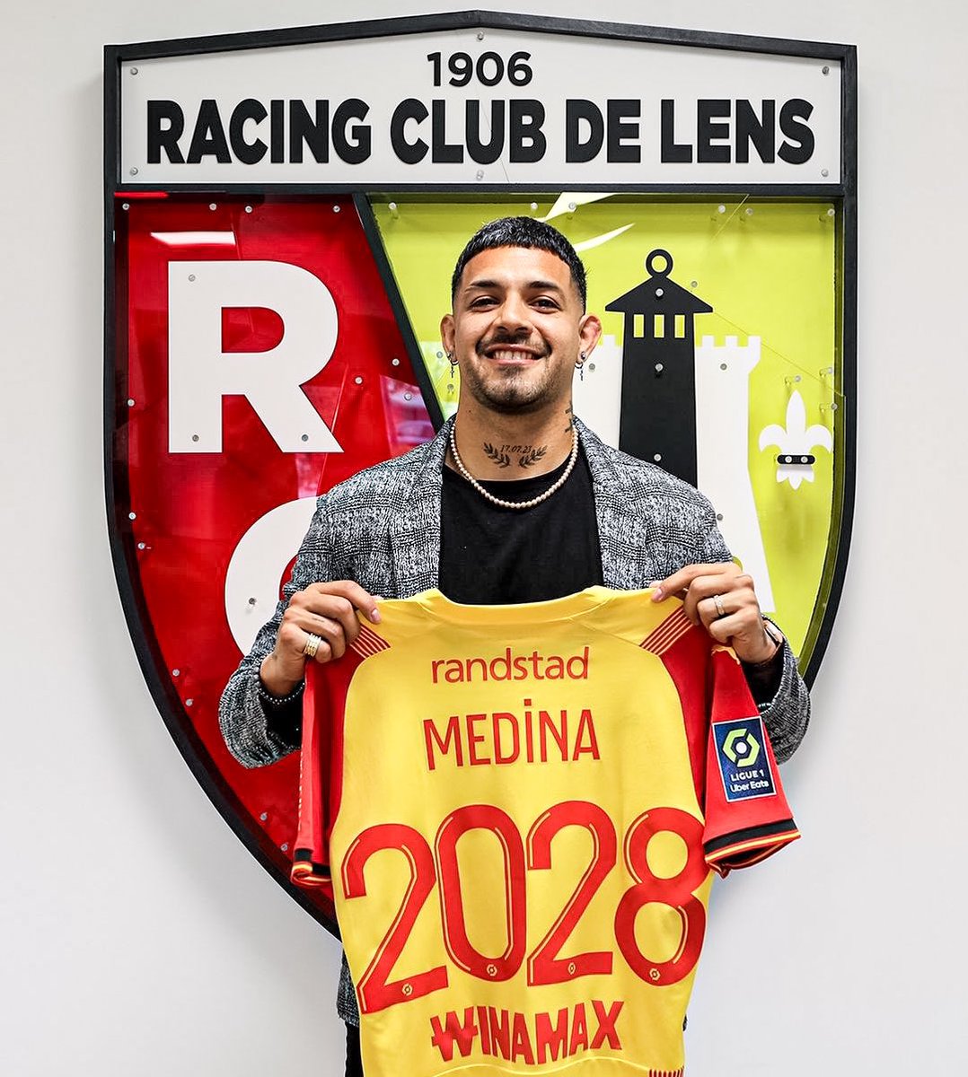 dataref_ar's tweet photo. 🇦🇷✍️ Facundo Medina RENOVÓ su contrato con RC Lens hasta 2028 https://t.co/EgWEwaehgV