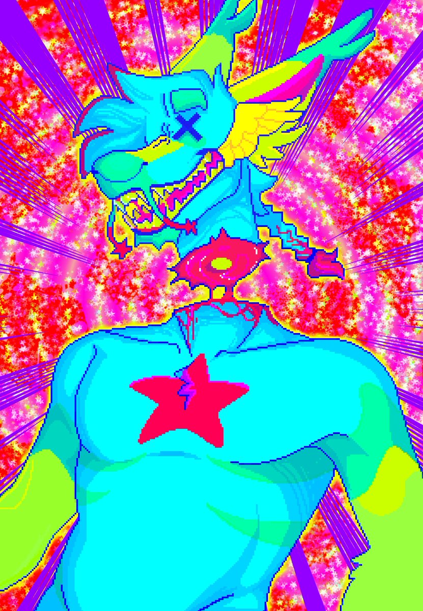 imfeelingsilly_'s tweet photo. BEHEADED‼️‼️CW : EYE STRAIN // BRIGHT COLOR // CARTOON GORE
I really really really love this. First time doing pixel art
#Art #Digitalart #Brightcolor #Oc #ocartist #furryart https://t.co/xY7KkLYSl6