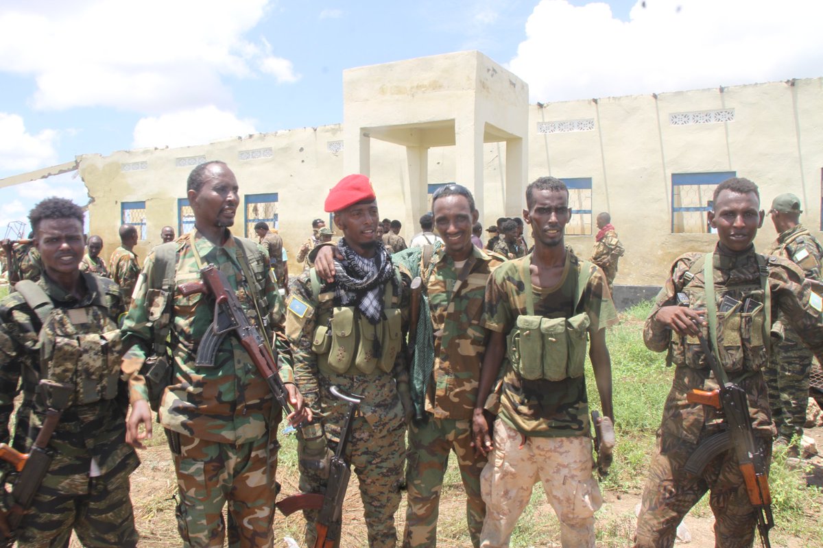 The Somali National Army eliminated over 27 Al-Shabaab militants in an operation at Bar Sanguni, Lower Jubba. Our forces continue to inflict heavy losses on the enemy, demonstrating our armed forces' valour and steadfast dedication to restoring peace.