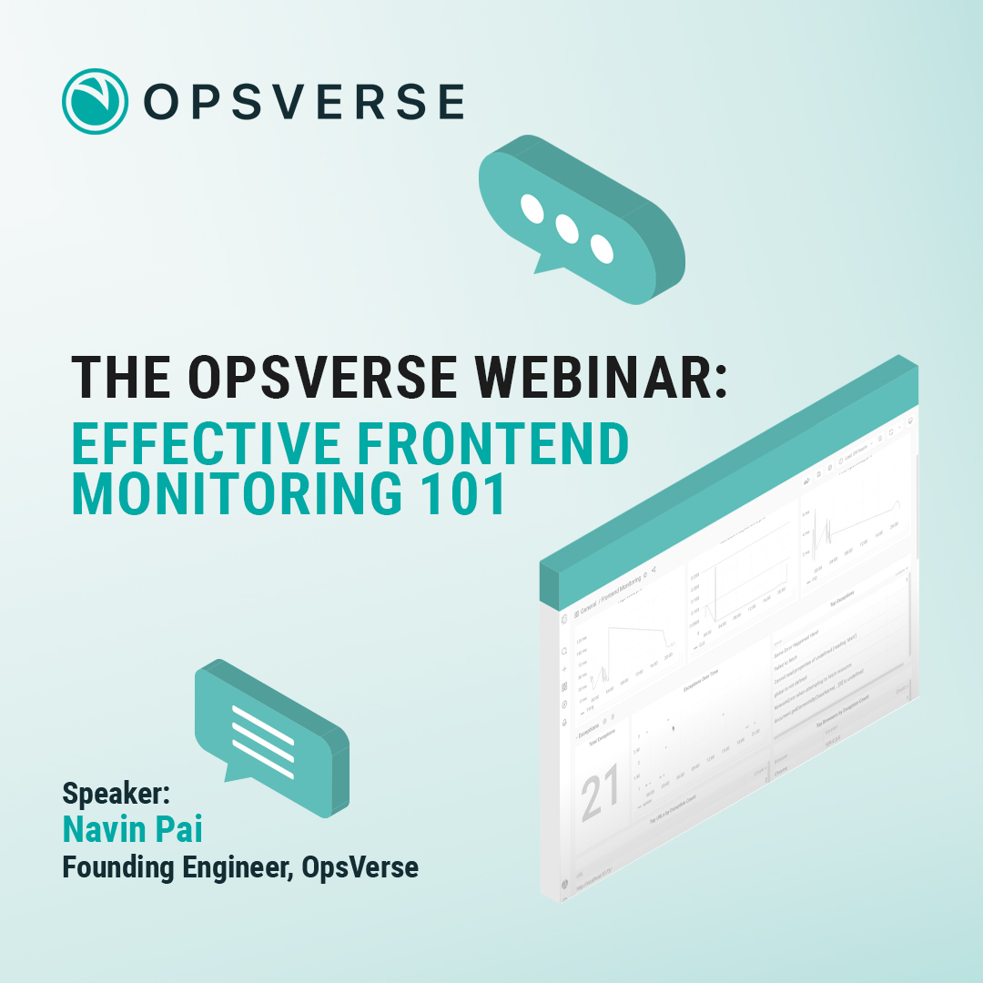 Throwback to an insightful session on Effective Frontend Monitoring 101 with Navin Pai. Dive into timeless strategies for optimizing frontend performance and enhancing user experience. youtu.be/sJnQwla_nZE?fe… #frontend #monitoring #OpsVerse #observability