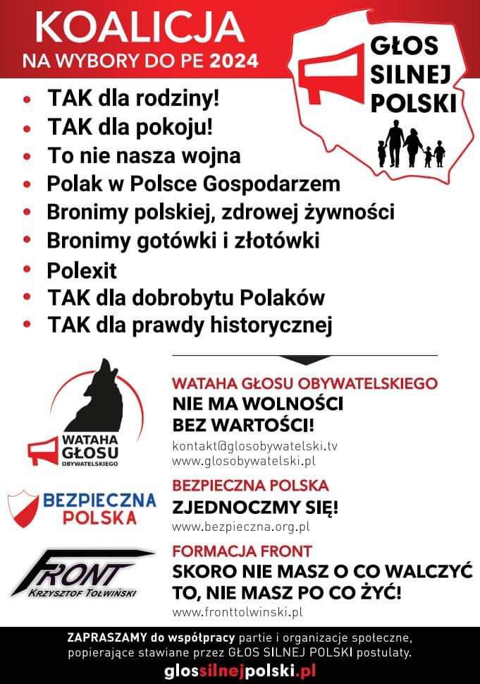 #GłosSilnejPolski
#Takdlarodziny
#Takdlapokoju
#Bronimygotówki
#Bronimyzłotówki