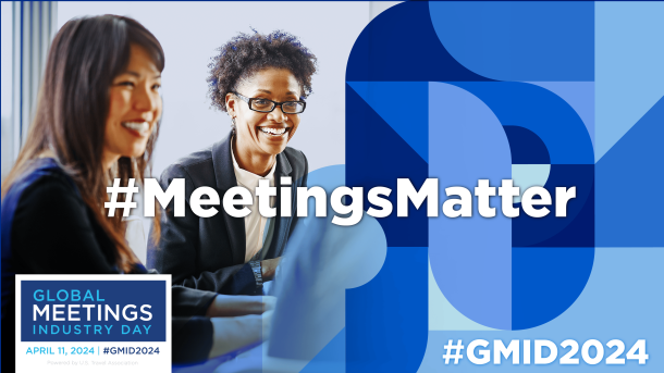 #GMID2024! Global Meetings Industry Day (GMID) is an international day of advocacy showcasing the undeniable value that business meetings, trade shows, incentive travel, exhibitions, conferences & conventions bring to people, businesses & communities. #MICE #Meetings @USTravel