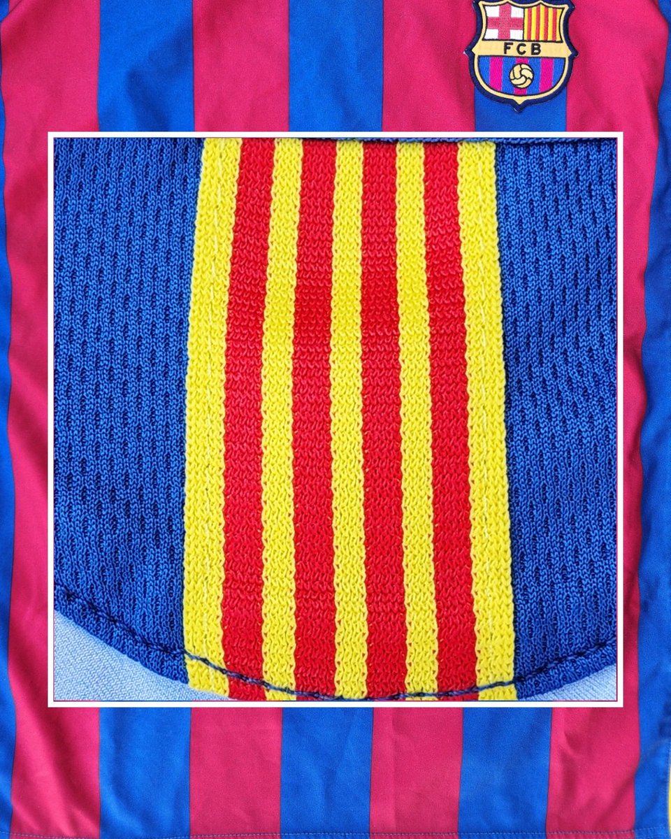 Dhem_boost's tweet photo. #KitOfTheDay 👉🏻 @FCBarcelona; @FCBarcelona_es; 05-06 Home Kit by @nikefootball; Bought from @PG_1213
#FCBarcelona/ #NikeFootball / #ViscaBarça / #LaLiga / #ForçaBarça / #HomeKit / #NikeFC / #MésQueUnClub / #Sponsorless /#BadgePorn https://t.co/EUxO4gKe5k