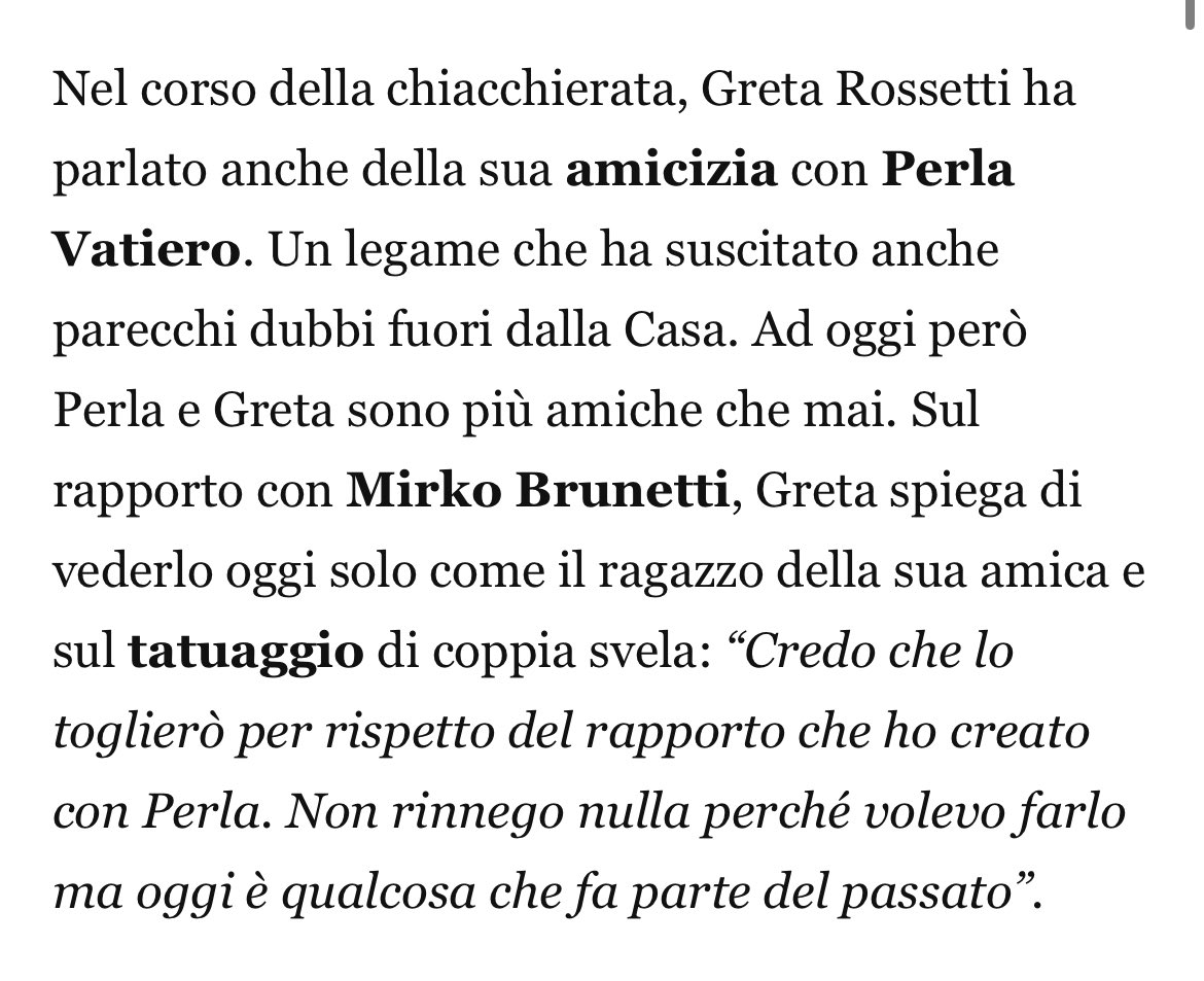 Lo devi togliere non per rispetto a Perla ma perchè è: UNA CAGATA PAZZESCA TESÓ #perletti