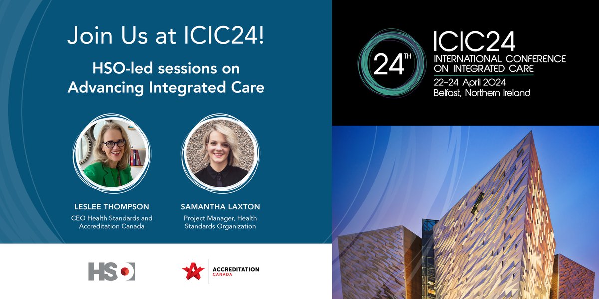 HSO is committed to advancing integrated #PeopleCentredCare. Join us at #ICIC24 @IFICInfo in our workshop with #IFICCanada on policy levers for #IntegratedCare and at our presentation on fostering integration through a healthy, safe #workforce. hubs.la/Q02szxHr0