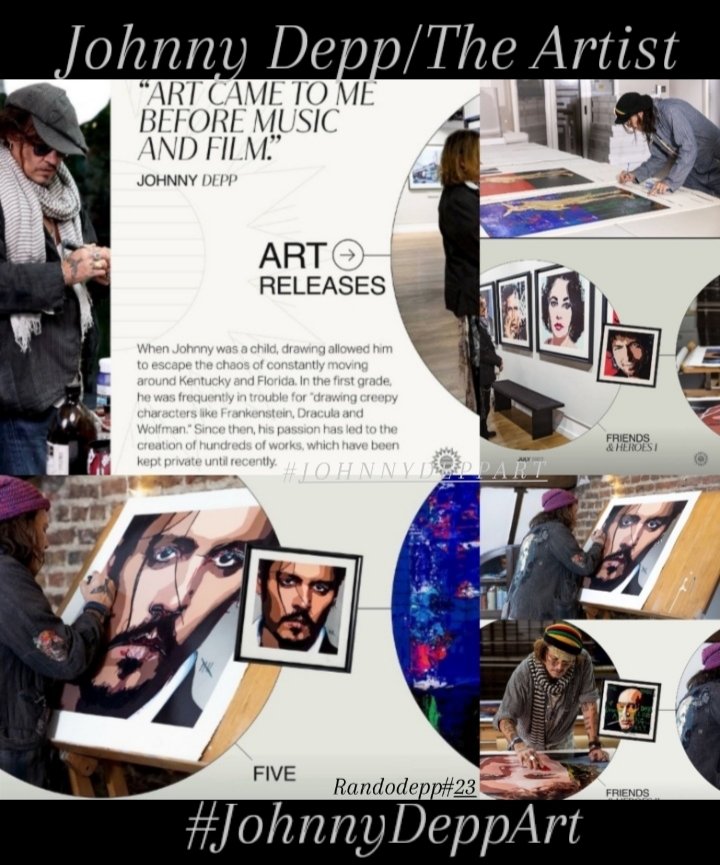 Johnny Depp/The Artist...
🖌🔳🎨
#JohnnyDeppArt
#JohnnyDeppRises
#JohnnyDeppKeepsWinning
#JohnnyDeppWon
#JohnnyDeppIsLoved
#JohnnyDeppIsARockStar
#JohnnyDepp #artist #art
#JohnnyDeppIsALegend