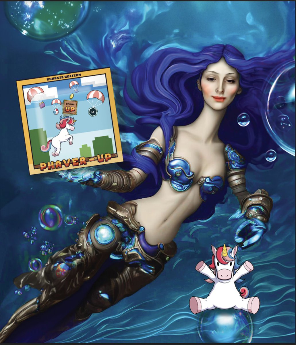 Amazing creatures! @phaverapp has decided to GIFT the phaver lagoon community members of A SPECIAL UNDERWATER RAFFLE of 2 PHAVER UP GENESIS NFT🤯 To participate go to monniverse.xyz and look for the Mermaid Tail for instructions! @phaverapp will SELECT the winners !