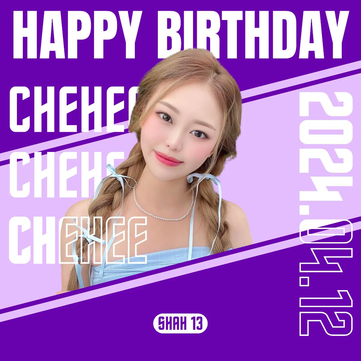 shah_13_'s tweet photo. [🥳] Happy Birthday to...

> Doi (Yoon Doyee) | ex-FANATICS
#HappyDoiDay #Doi

> Youngsun | ex-HANA
#HappyYoungsunDay #Youngsun

> Han Chehee | ex-H.U.B
#HappyCheheeDay #HanChehee

> Lee Sooyoung | ex-GeeGu (Taera)
#HappyTaeraDay #LeeSooyoung https://t.co/HQbgRkyqEc