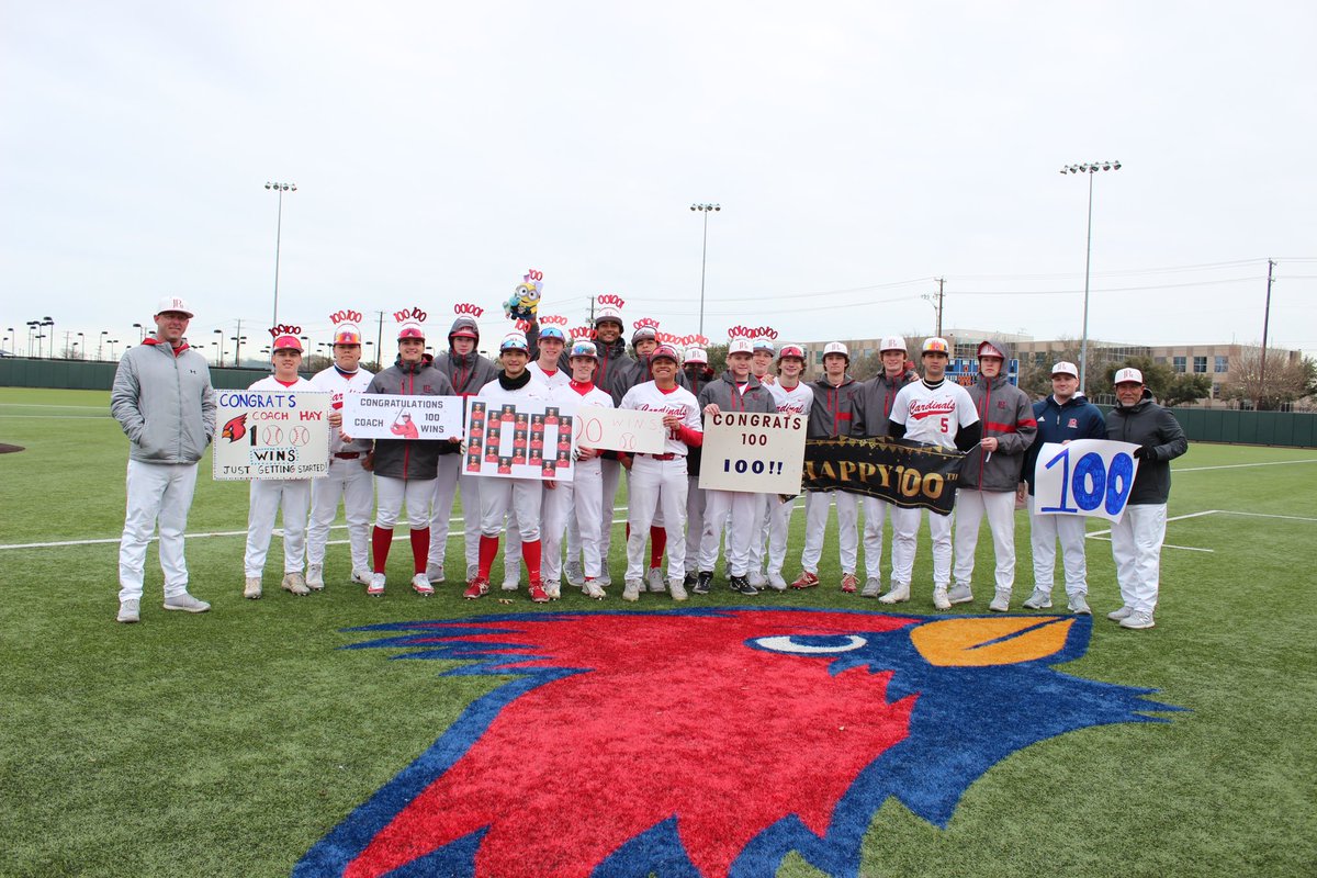 I’m late on this one 😔
Coach Kyle Hay earned win 100 earlier this season. Congratulations!