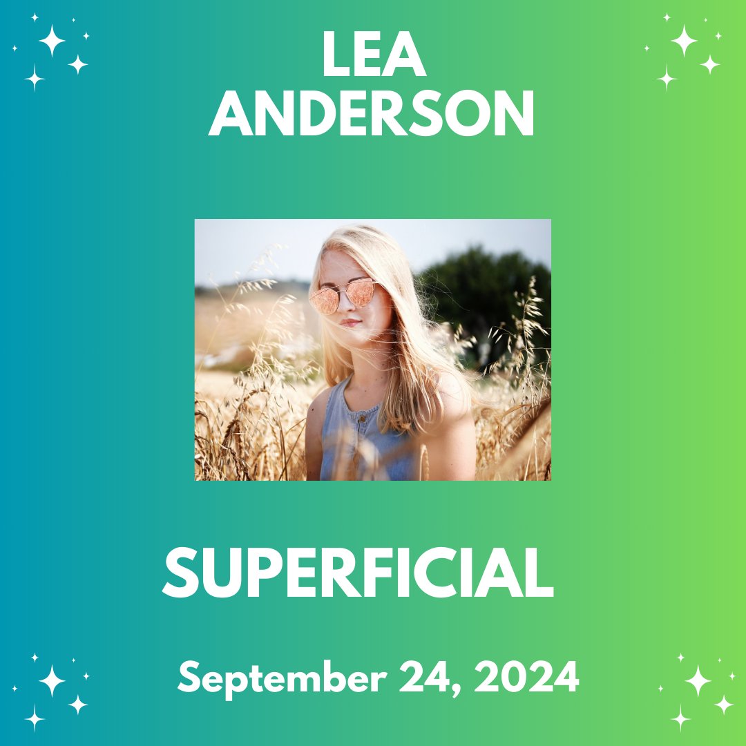 'Everyone seems to have forgotten that I exist. That’s okay, I’m used to it.' -Lea Anderson, SUPERFICAL ARC opportunities available in the future... Out September 24th!