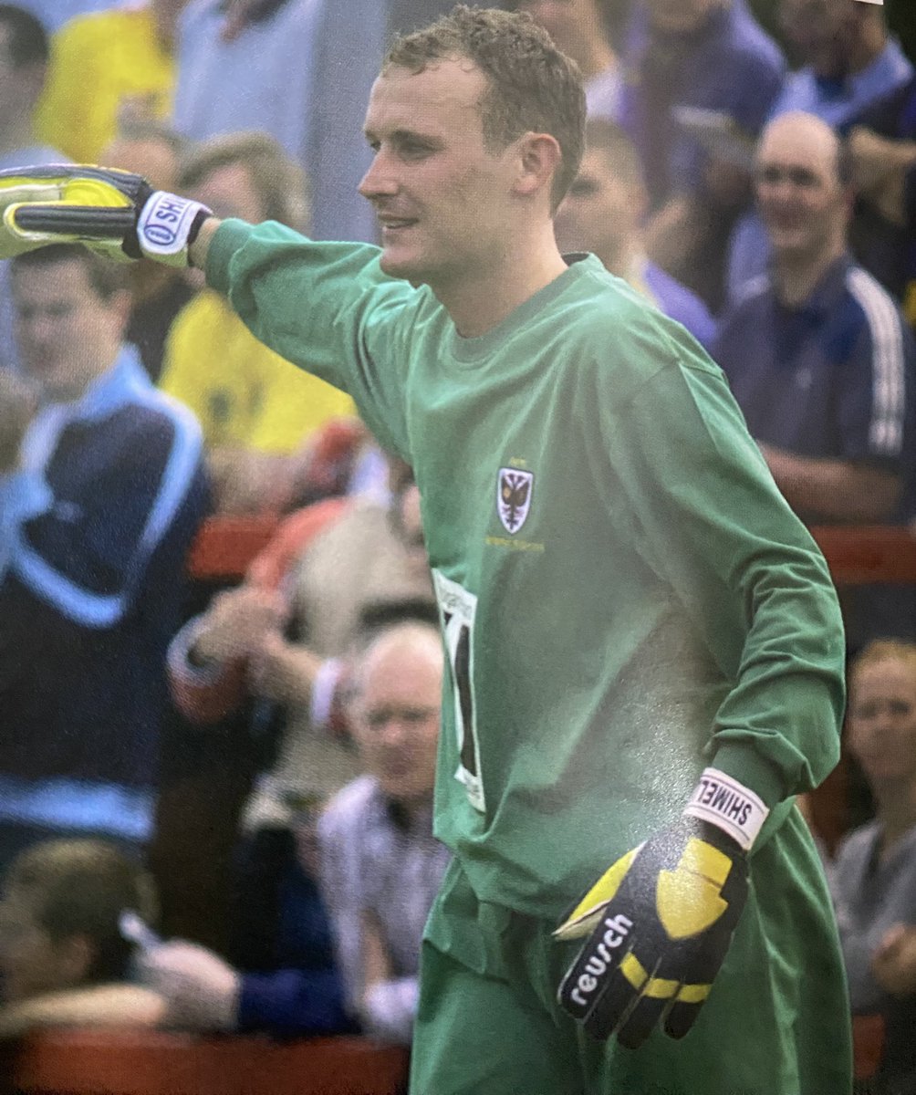 Big WOPA welcome to @Shims_g who 
quickly established himself as the first 
choice goalkeeper in AFC Wimbledon’s 
inaugural season of 2002/03 🔵🟡🤝