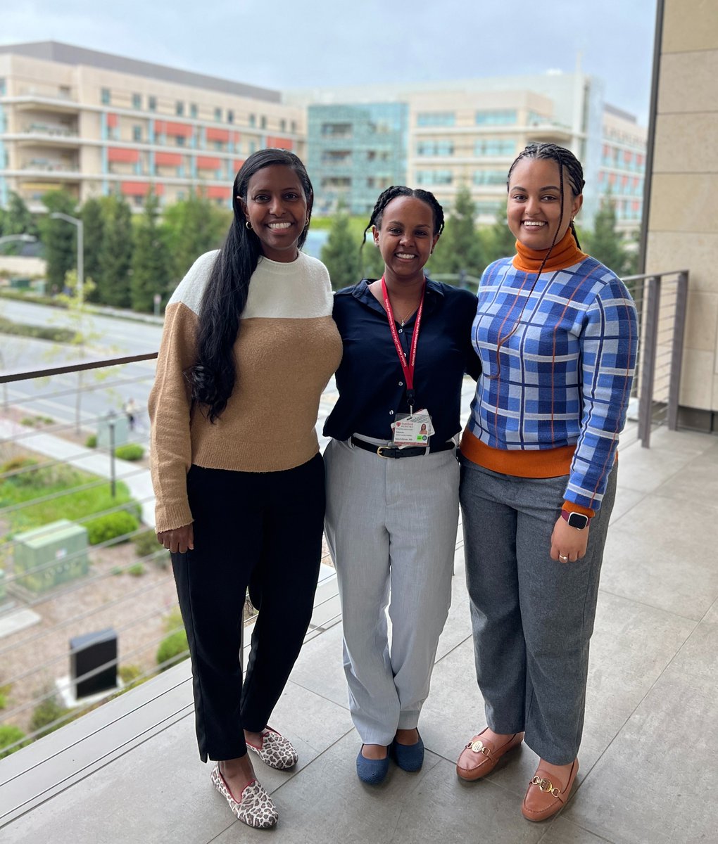 Lahia Yemane, MD (@lahiayemanemd) on Twitter photo Keeping the 🇪🇷🇪🇹 connections going! At the welcome reception for PRESS (Promoting Resident Experiences in the Subspecialties <a href="/StanfordPeds/">Stanford Pediatrics</a>) with <a href="/KidneyDoc_Sara/">Sara Kibrom, MD</a> & Rim (PGY2 @ UNC) rotating w/ <a href="/StanfordPedEndo/">StanfordPedsEndo</a>!
📣 UIM rising PGY2s consider applying: med.stanford.edu/pedsfellowship… Keeping the 🇪🇷🇪🇹 connections going! At the welcome reception for PRESS (Promoting Resident Experiences in the Subspecialties <a href="/StanfordPeds/">Stanford Pediatrics</a>) with <a href="/KidneyDoc_Sara/">Sara Kibrom, MD</a> & Rim (PGY2 @ UNC) rotating w/ <a href="/StanfordPedEndo/">StanfordPedsEndo</a>!
📣 UIM rising PGY2s consider applying: med.stanford.edu/pedsfellowship…