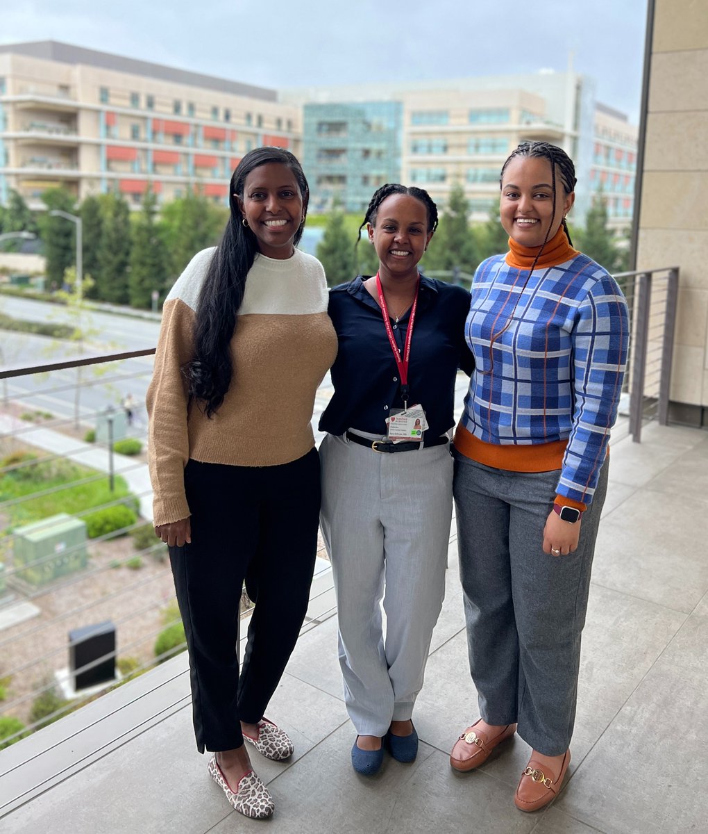 Keeping the 🇪🇷🇪🇹 connections going! At the welcome reception for PRESS (Promoting Resident Experiences in the Subspecialties @StanfordPeds) with @KidneyDoc_Sara & Rim (PGY2 @ UNC) rotating w/ @StanfordPedEndo! 📣 UIM rising PGY2s consider applying: med.stanford.edu/pedsfellowship…