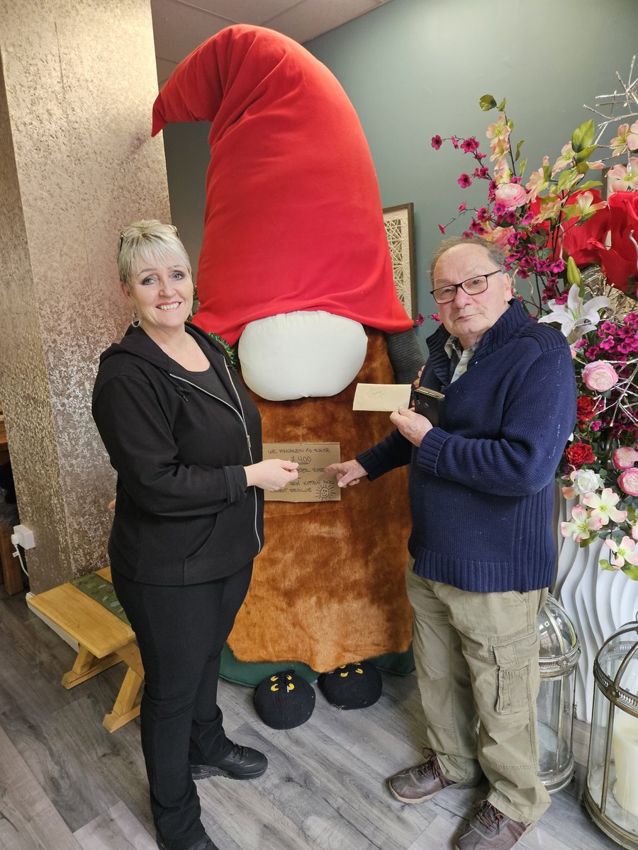 A huge thank you to all our lovely customers ❤️ We managed to raise £400 in the raffle for Lincs Ark cat, kitten and rabbit rescue. ❤️❤️❤️ Congratulations to Pat the lucky winner ❤️❤️❤️