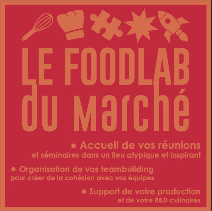 Le MIN de Toulouse a désormais son FoodLab, un véritable #tierslieu qui
✅ accueillera vos #réunions et vos #séminaires dans un lieu atypique 
✅ organisera vos #teambuilding
✅ sera un support de votre #production et de votre R&D #culinaire 
Pour vos projets @DominiqueViel1