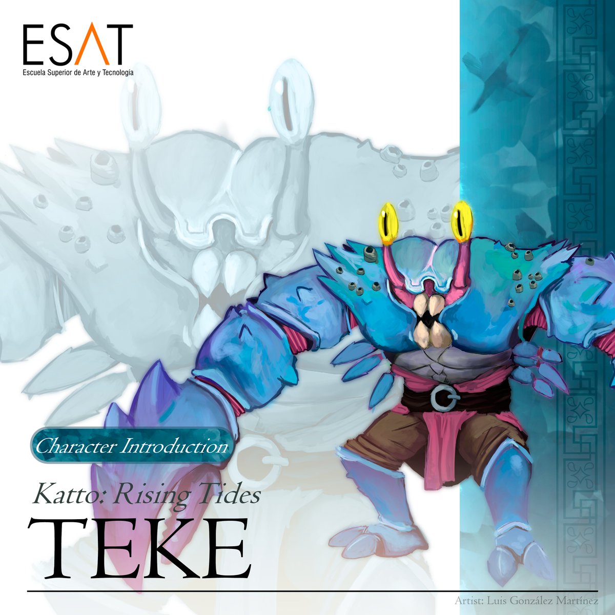 More about Teke! 
He's one of the strongest members from the Nari army! Also, he doesn't talk much...

Artist: @Wis_O8 

Powered by <a href="/ESAT_Valencia/">ESAT</a> 

#conceptart