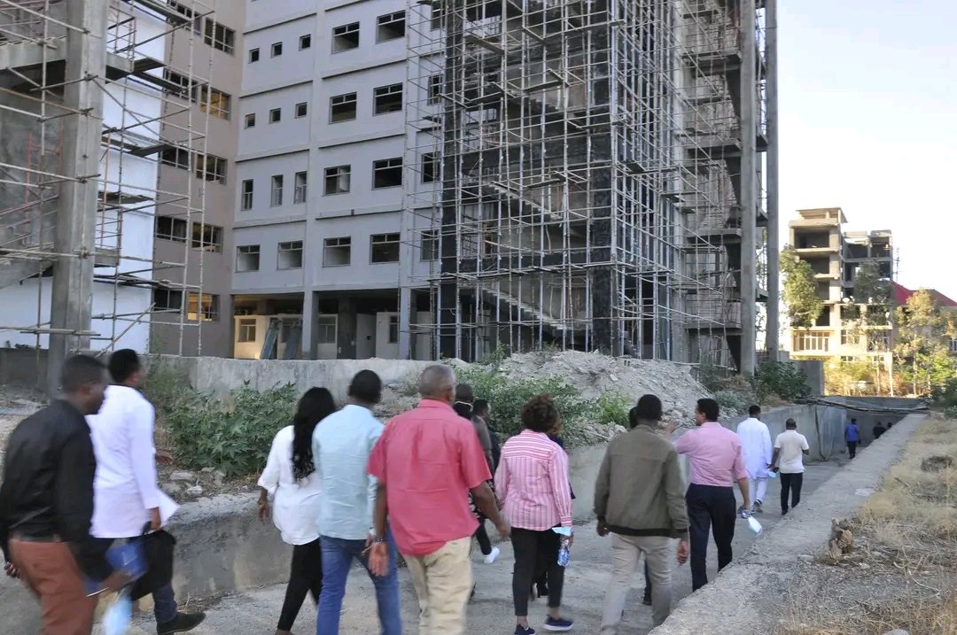 Health officials from Ethiopian Ministry of Health led by the minister Her Excellence Dr. Mekdes Daba paid a visit to Ayder Comprehensive Specialized Hospital today 11th April, 2024. @MekUniETH @FMoHealth