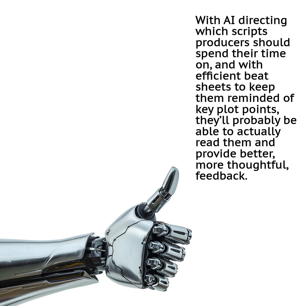 TheAnkler's tweet photo. Can AI deliver better script coverage than the 19-year-old whose mom got them an internship at your production company? Dig into our new AI in Hollywood newsletter Reel AI:

https://t.co/Cd3WWuDunP https://t.co/gvyjXDWri7