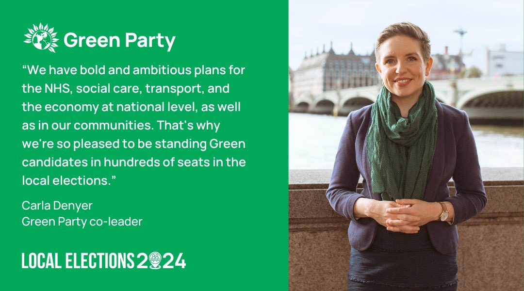 You should be as worried about the #NHS #SocialCare #Privatisation of public assets under Labour as you are the Tories and the Lib Dem’s. 

Only @TheGreenParty⁩ will ensure the INVESTMENT in public services is paid for by those who can more than afford it. 

#VoteGreen2024