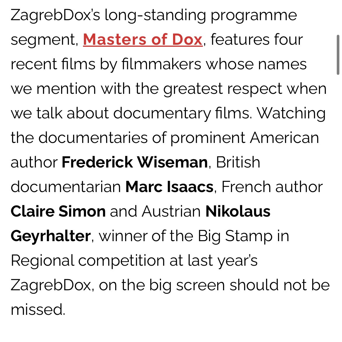 Marc Isaacs tweet media