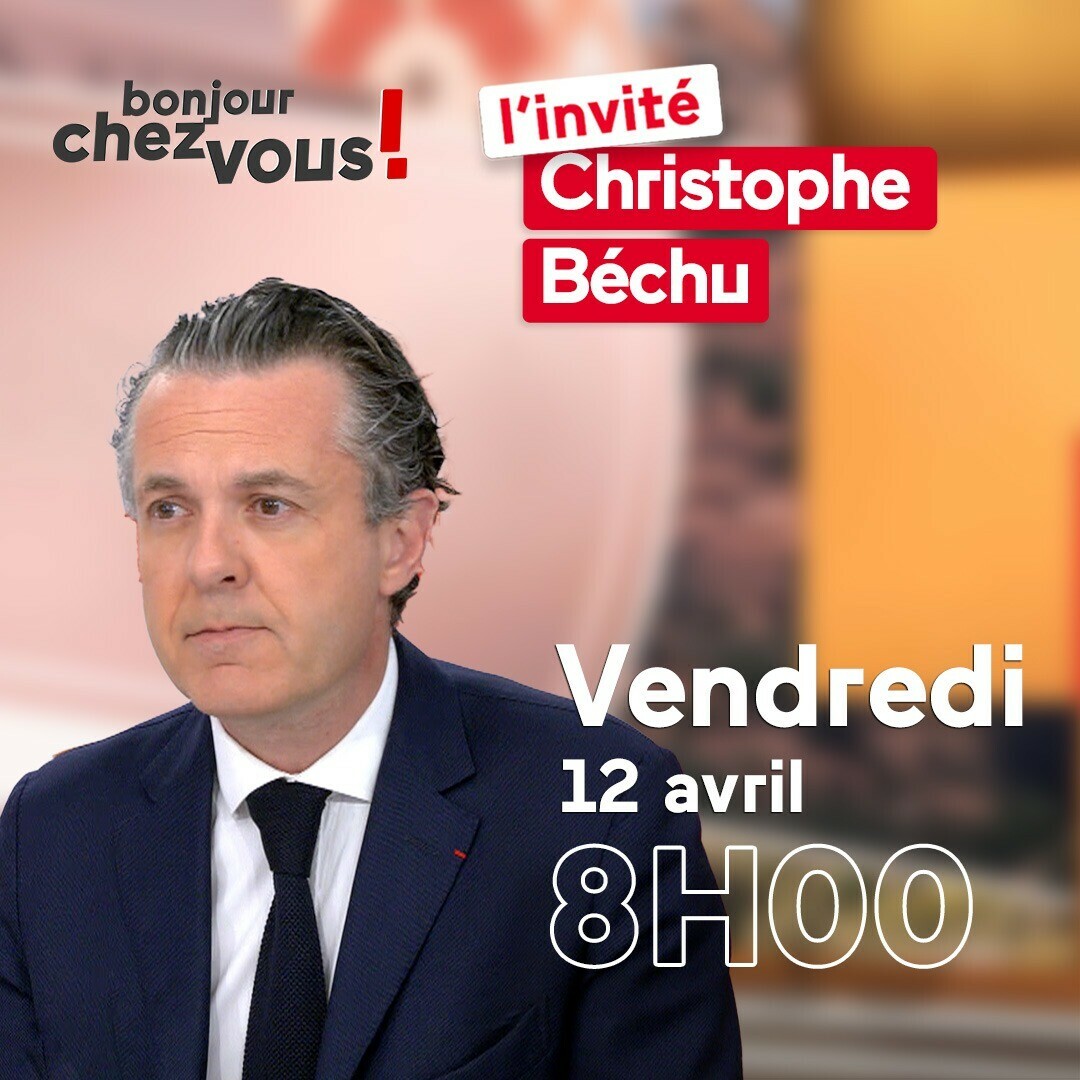 ⏰ #BonjourChezVous continue demain matin à 8h sur @publicsenat

@OrianeMancini reçoit 👉 @ChristopheBechu, ministre de la #TransitionEcologique et de la Cohésion des territoires