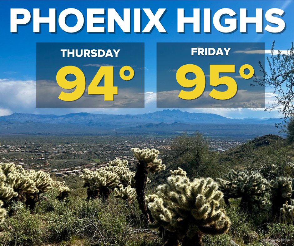 A taste of the heat is here! 🥵 We're expecting several days in a row in the 90s before dropping back into the 80s next week. WHAT TO EXPECT: tinyurl.com/2n5mxvh3