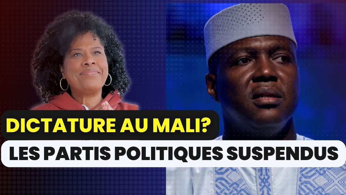 Que penser de la suspension des partis et associations politiques au Mali? Mon point de vue 👉🏽 youtu.be/15F3jOnUJpw