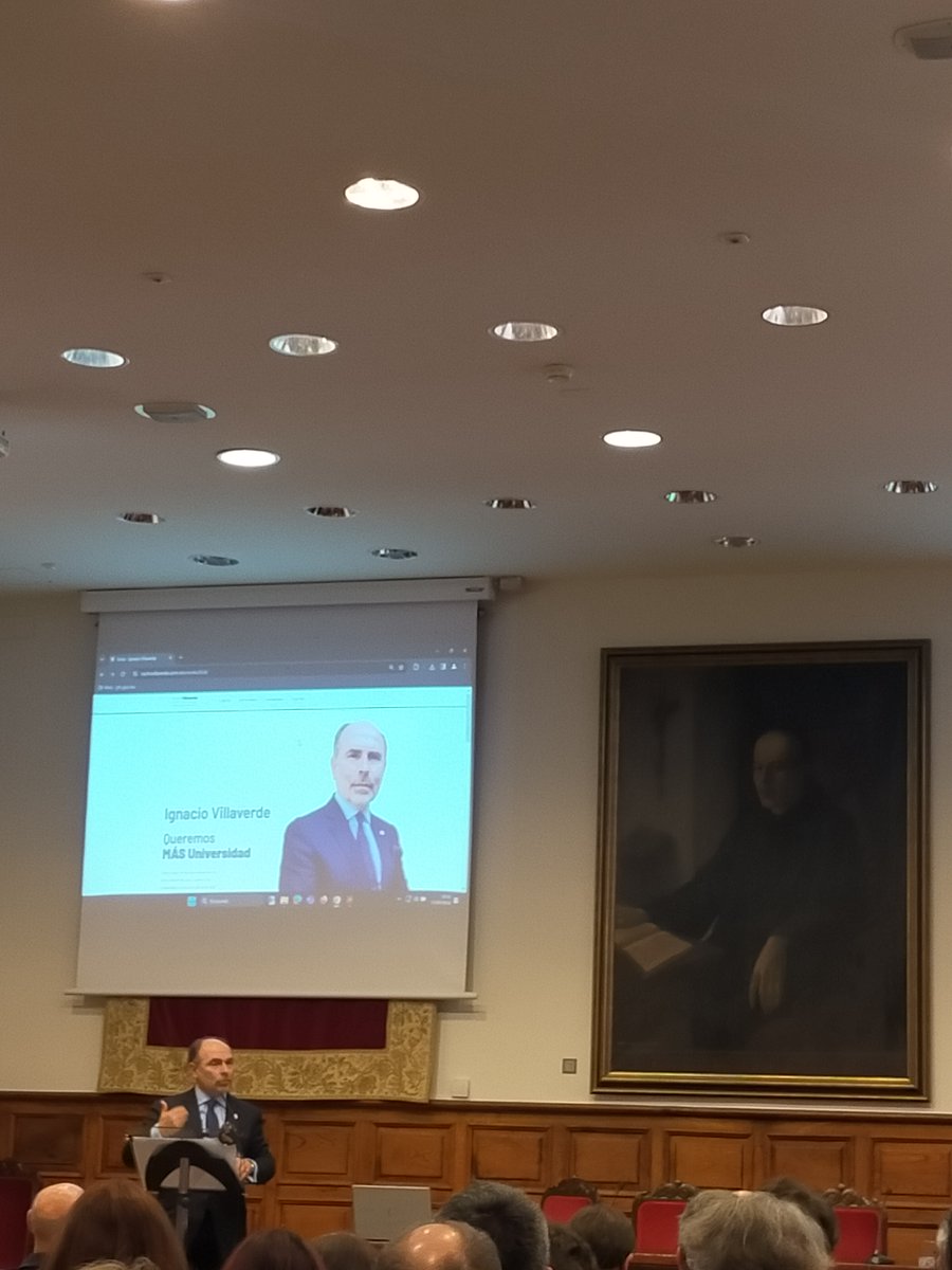 Rector elections at @uniovi_info. Today, current rector and candidate Ignacio Villaverde presents his manifesto. He mentions @ingenium_univ as one of the key achievements of the previous mandate and a priority for the next one. EUAs have entered the public space across Europe.