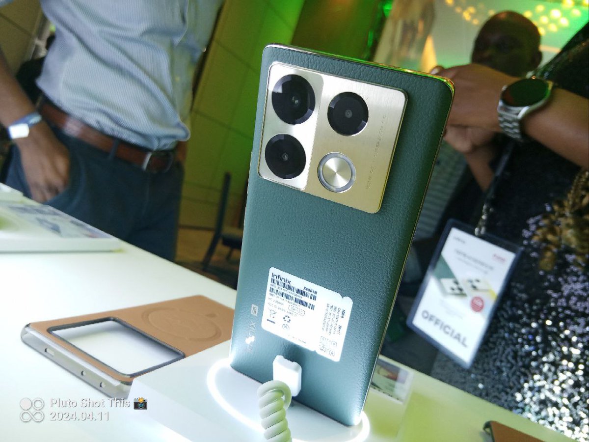 .<a href="/infinixuganda/">Infinix Uganda</a> showcases their NOTE 40 series ahead of launch.

📸 | <a href="/doug_kikonyogo/">Douglas Kikonyogo</a> | #PCTechUpdates

#InfinixNote40series