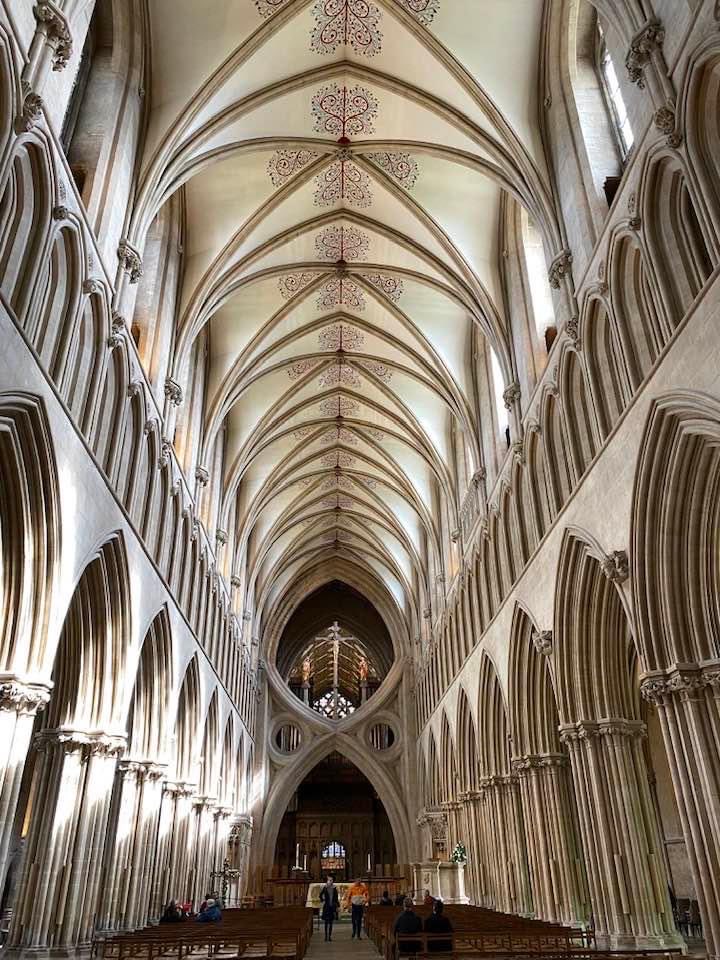 Wells Cathedral, this day last year