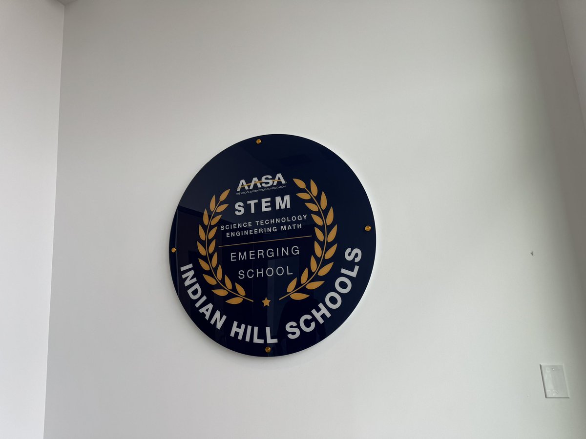 It is SO exciting to see our @AASAHQ & @JASONLearning NATIONAL STEM Designation signs go up across the entire district! What a moment! #IHPromise