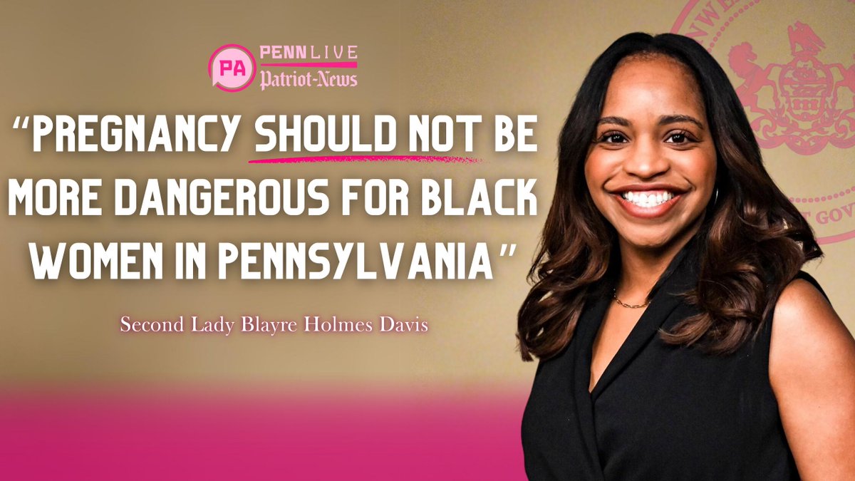 #BlackMaternalHealthWeek is a time to raise awareness about the disparities that Black women face during pregnancy and childbirth. Check out our Second Lady's new op-ed: 'Pregnancy Should Not Be More Dangerous for Black Women in Pennsylvania.' buff.ly/3JdBUOk