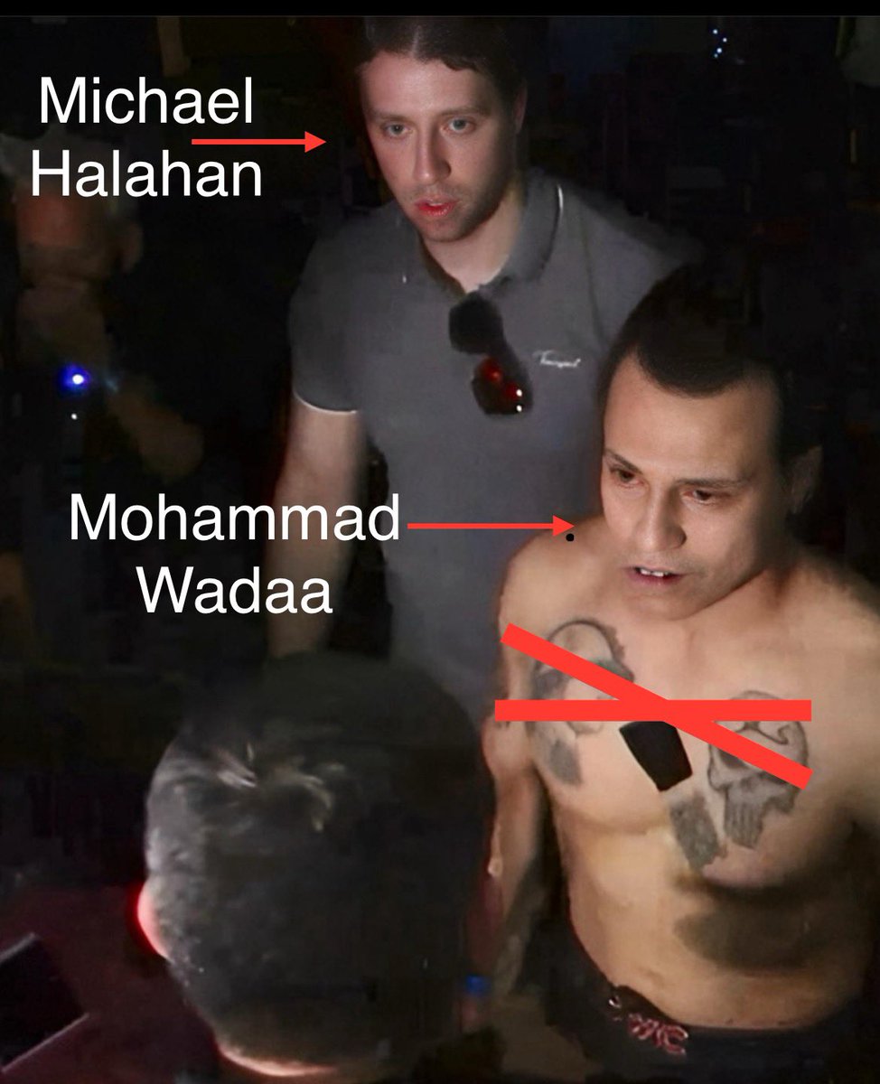 16/18 Thanks to vigilant researchers, we learned in March 2024 that CWC Mohammed Wadaa was released from military prison and recently participated in a Temecula, CA MMA event (covering his swastika tattoo with tape). He was accompanied by his CWC waterboy, Michael Halahan.