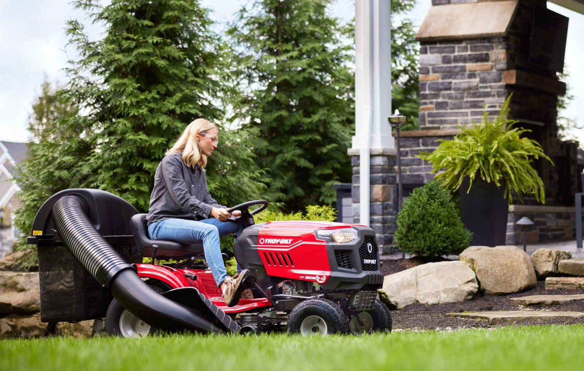 GIDDY UP! 🐎 When you buy a Troy-Bilt Pony42 riding lawn mower you'll receive a free rear bagger 
Offer valid  4/11/24 - 4/24/24 Item# 19B30031OEM 
Offer available at participating retailers including Blain's, Fleet and Farm, Mid-States and Troybilt.com.