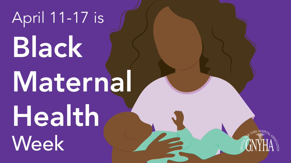 April 11-17 is #BlackMaternalHealthWeek, a campaign founded and led by #BlackMamasMatterAlliance to build awareness, advocacy, and community partnership to amplify the voices, perspectives, and lived experiences of Black Mothers and birthing people.
