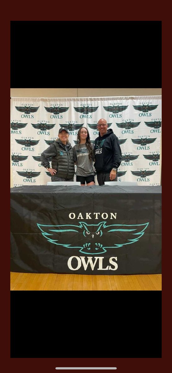 Congratulations to Kaylee Bankes on her commitment to continue playing at Oakton College in Des Plaines, Ill. Proud of you Kaylee!!! @OaktonOwls @ASiriscevich